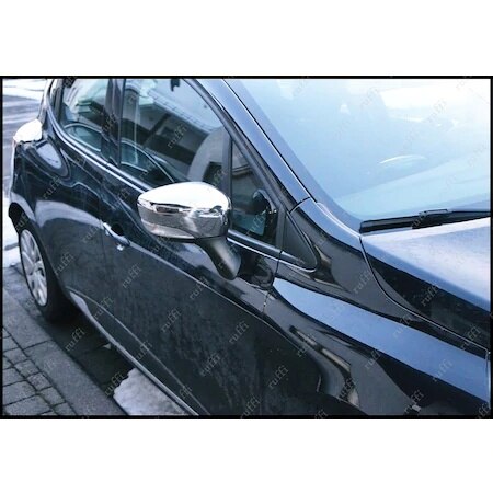 Cubierta de espejo cromado Renault Clio 4 HB 2 piezas P. De acero