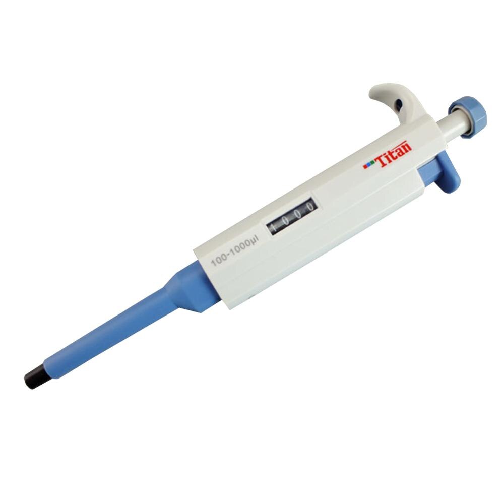 Suministros de laboratorio pipeta ajustable de un solo canal herramienta de equipo de muestra líquida de múltiples tamaños
