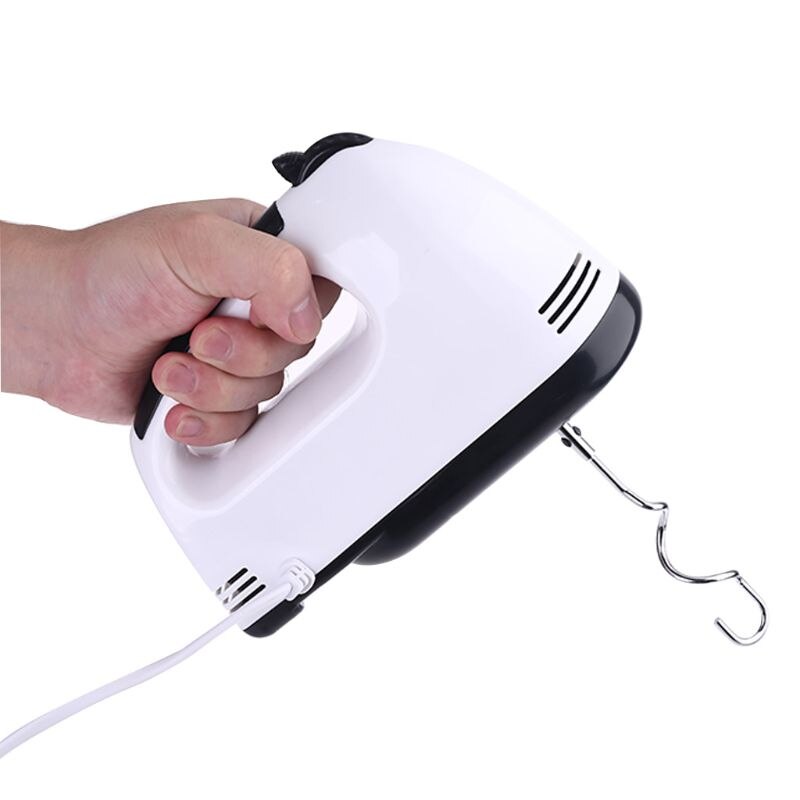 7 Speed Automatic Electric Whisk Hand Food Mixer Handheld Flour Bread Egg Beater Stand Blender