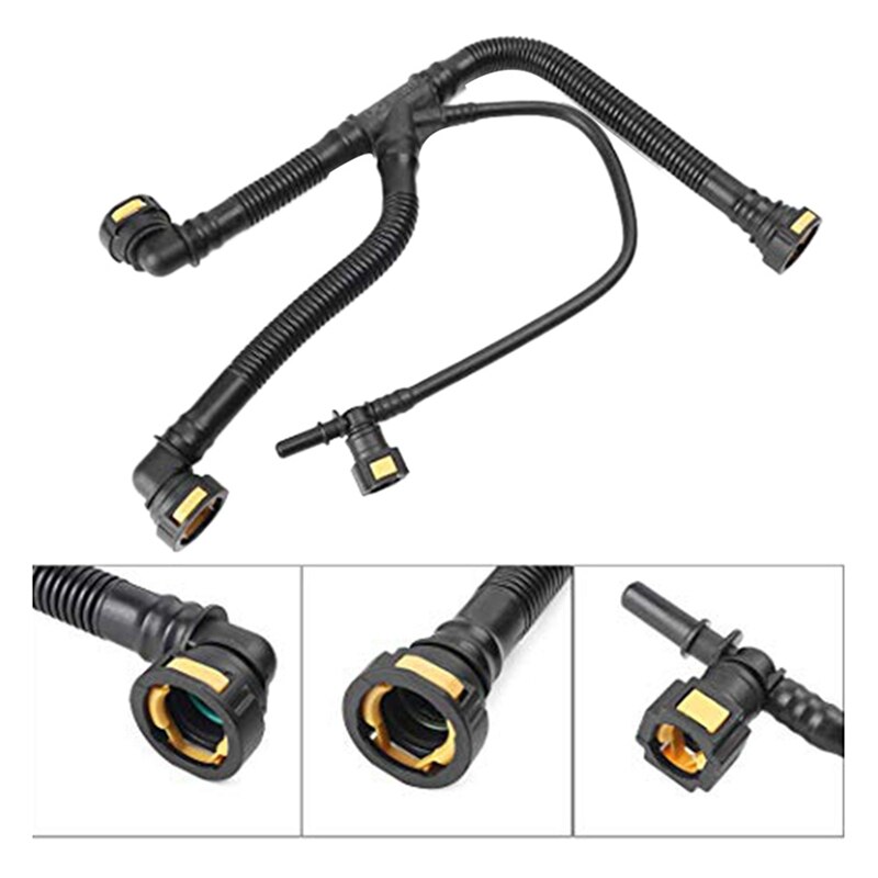 Bilmotorns vevhusventilationsrör för peugeot 206 207 307 308 408 citroen 1.6 16v 1192 w 0 9675884280