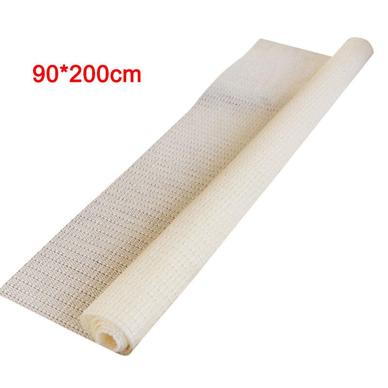 Newest Anti-Slip Mat Underlay Protection for Carpets Rug Gripper Anti Slip Rug Mat: 90x200cm