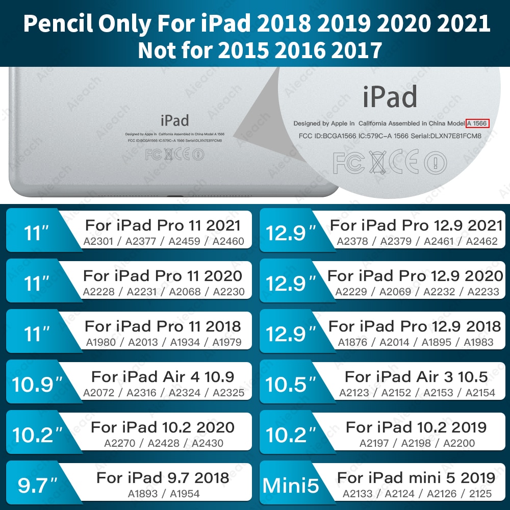 For Apple Pencil 2, 21th Gen iPad Pencil Stylus Pen For Drawing With Palm Rejection Tilt Touch Pen For iPad