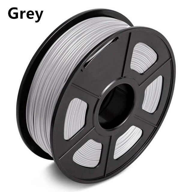 PLA PLUS Filament 1.75 mm 1kg High Quantity 3D Printing Biodegradabl Filament For 3D Printer Plastic PLA+ with Vacumm Packing: PLA PLUS-GREY