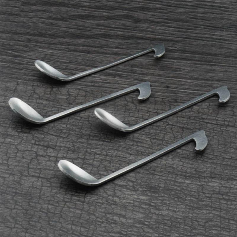 Nota Musical de acero inoxidable, cuchara de café, cucharón de Metal para postre, cucharas de miel, cuchara de té para tazón taza, herramientas de cocina