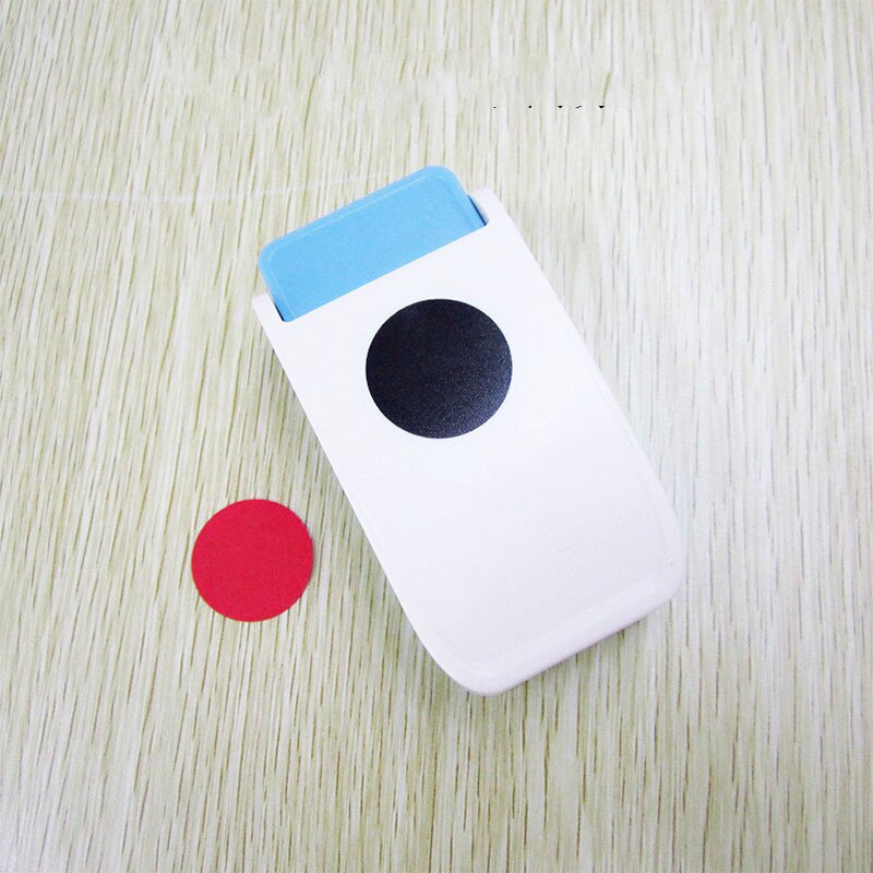 1 Pcs Tuba Embossing Machine Handleiding Diy Druk Grafiek Hit Bloem Papier Cutter Furador Punch Scrapbooking Eva Para Artesanato: Round 2 5 mm