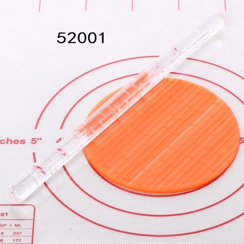 Sztuka ceramiczna druk akrylowy glina rolka przezroczysta rzeźbiona tekstura dokonywanie glina glina polimerowa płyta formowanie drukowanie narzędzia garncarskie: styl 01