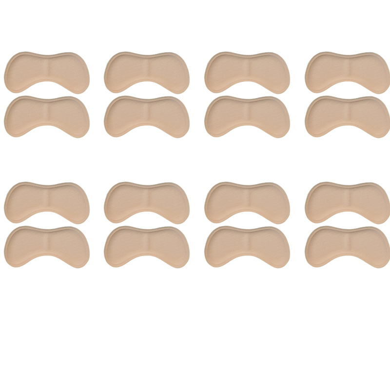 Heel Insoles Patch Pain Relief Anti-wear Cushion Pads Feet Care Heel Protector Adhesive Back Sticker Shoes Insert Insole: Orange