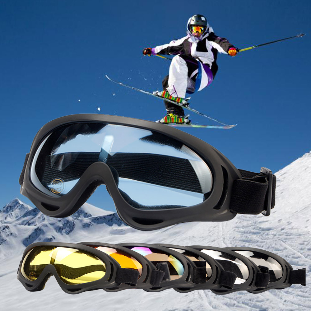 1 Pc Ski Snowboard Motorcycle Stofdicht Zonnebril Bril Lens Frame Bril Ski Motorfietsen Bril 18X8X8Cm # PY10