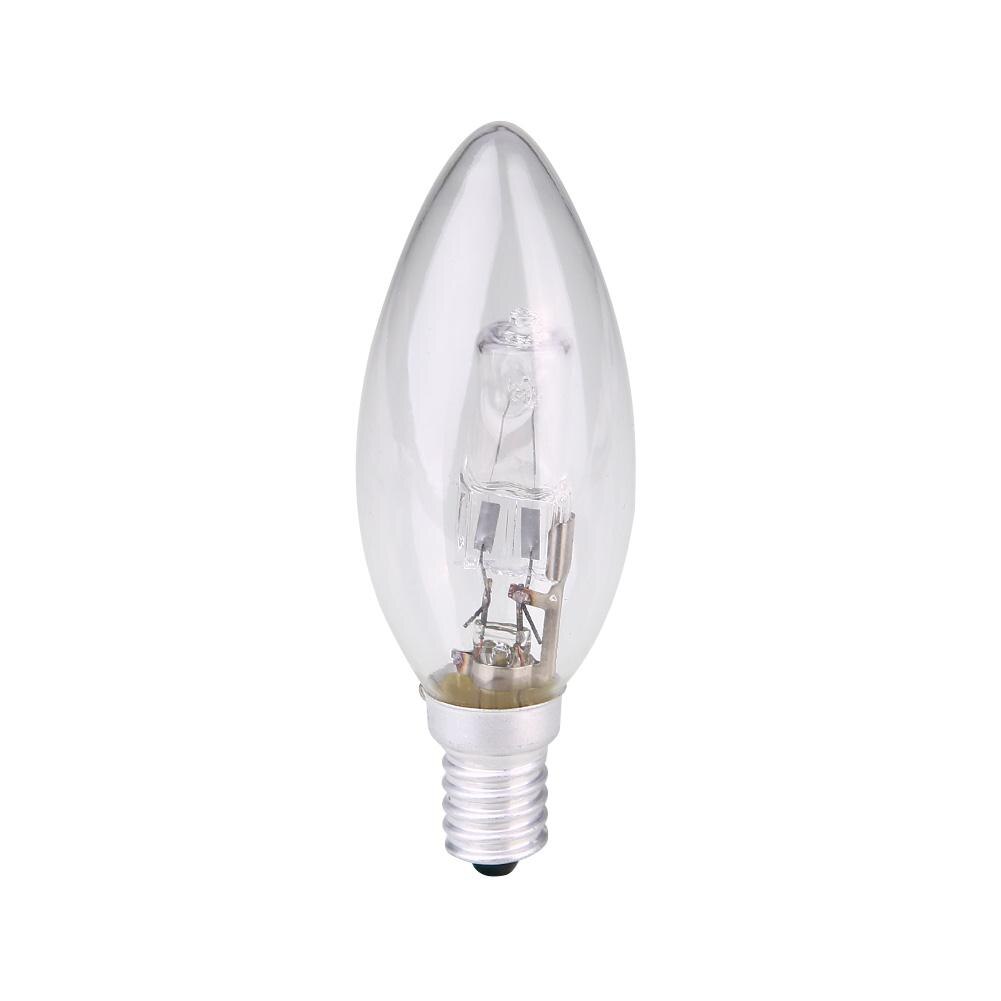 E14 AC 220v-240v Halogen Lamp Bulb Candle Shape 28W Lighting Fixture Household Supplies