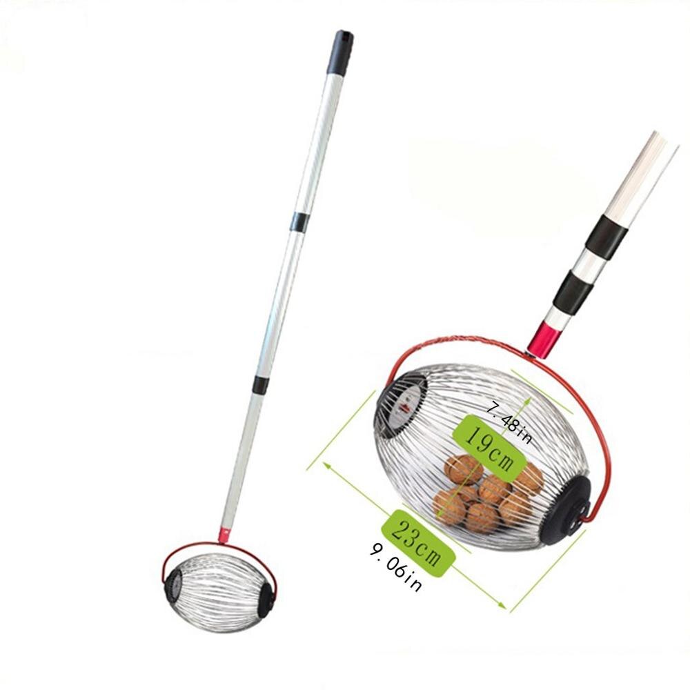 Portable Large Capacity Fruit Collecting Tool, Lots Of Free Collector Basket Nut Collector Gardening Tool: Default Title
