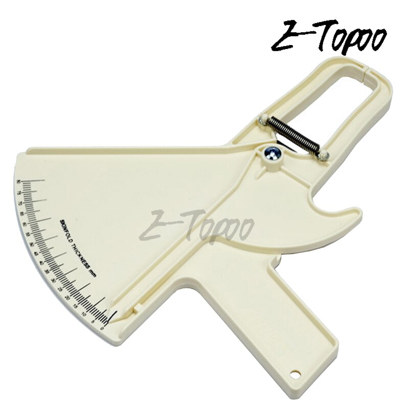 Convenient 0-80mm Slim Guide Skinfold Caliper Measure Body Fat Tester Analyzer Measurement Keep Health Fitness