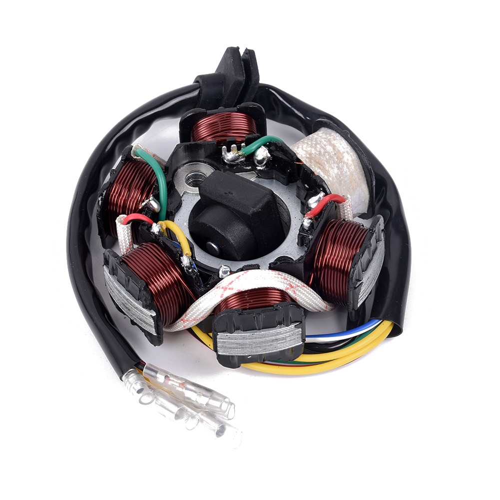 CDI Engine kit Stator 6 Coil Replacement Accessories ATV Complete Wiring Harness Ignition