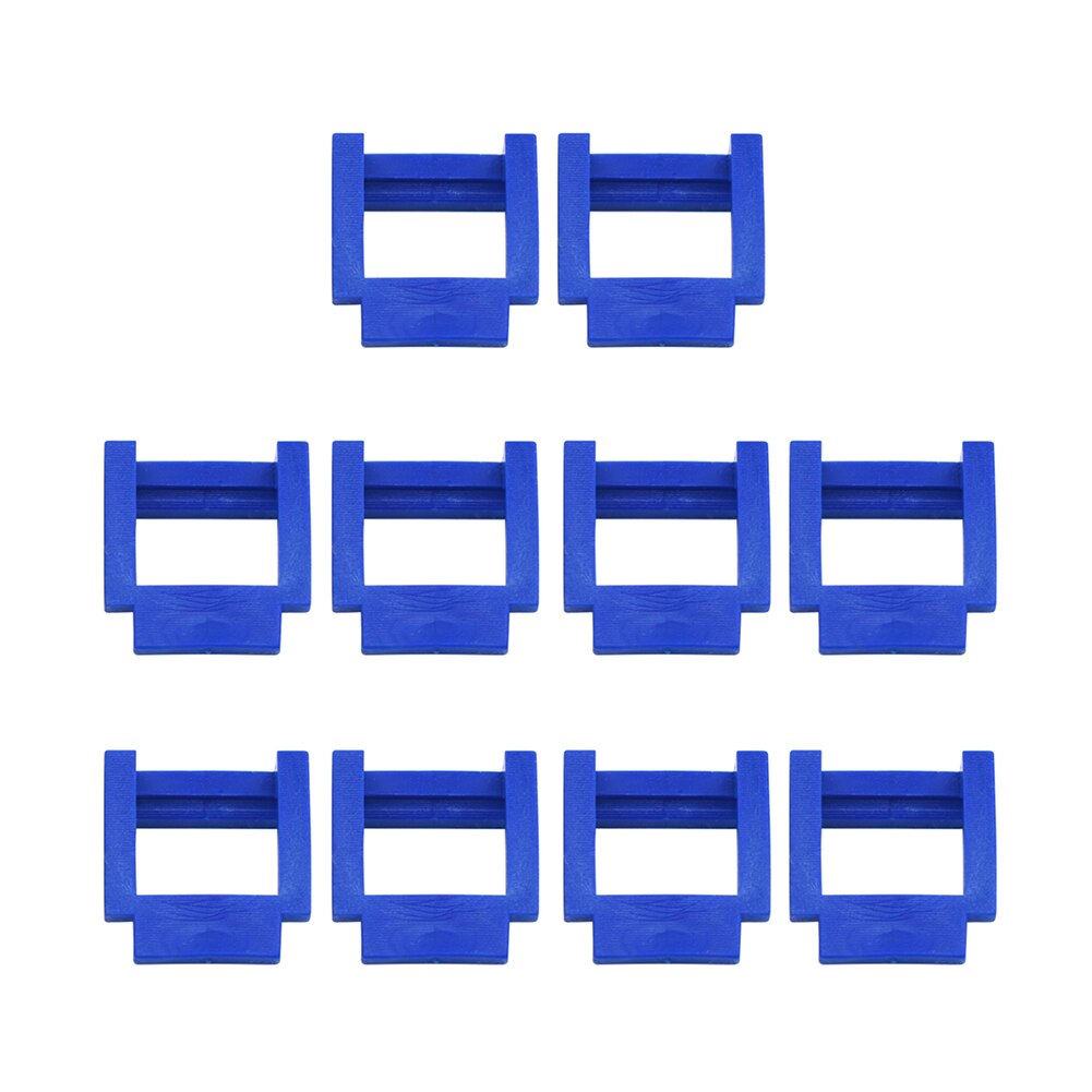 10pcs PCIE Riser 1X Retainer Vertical Mount Locker USB Holder Cable Extender Riser PCIE Riser for Video Card Miner Mining: Blue