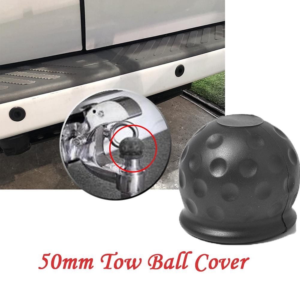 Couvercle universel de boule de barre de remorquage 50mm, capuchon d'attelage de remorque de caravane, protection d'accessoires de voiture