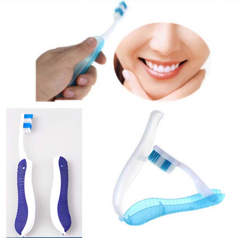 Brosse à dents pliable, Portable, compacte, pour voyage, Camping, randonnée en plein air