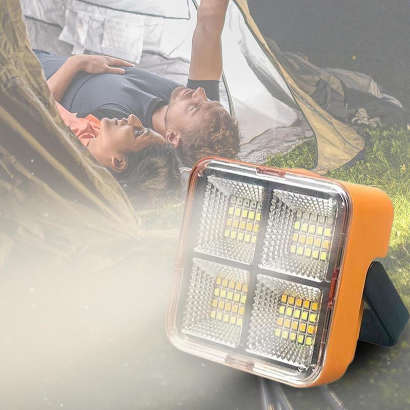 Oplaadbare campinglamp LED-buitenverlichting op zonne-energie Schijnwerper met hoge helderheid Energiebesparend werklicht voor dagelijks leven op reis