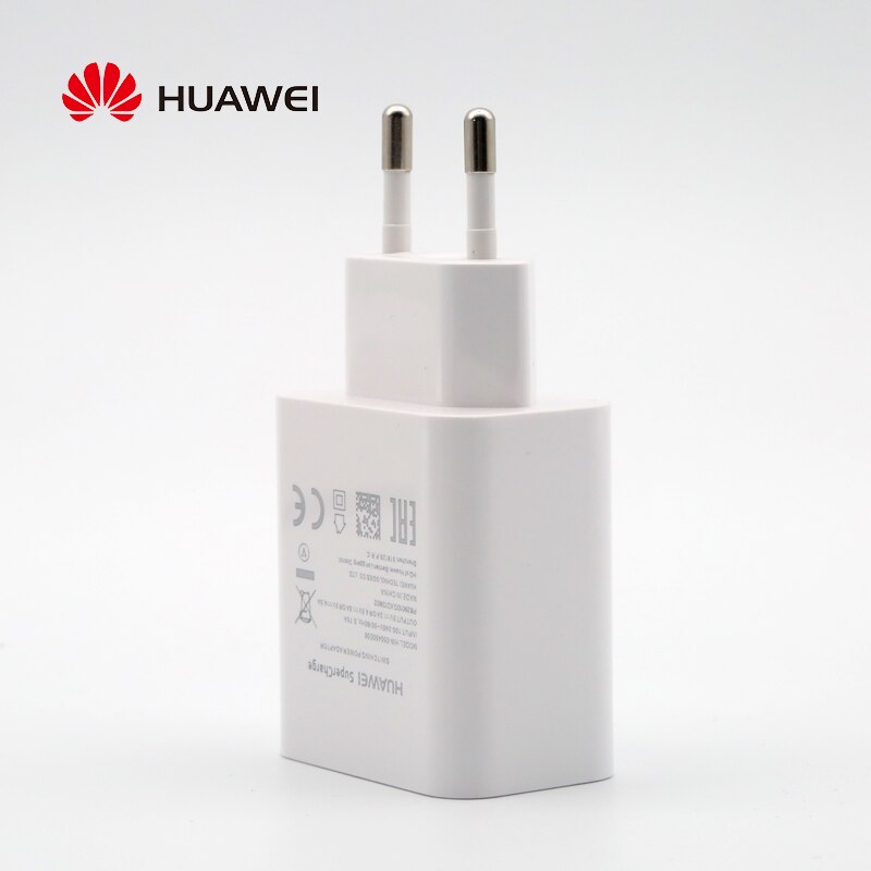 Original Huawei Super Charger 22.5w Fast Charging Power Adapter 5AType-C USB Cable for honor nova 4 5 p20 p30 mate 20 mate 30: EU Charger