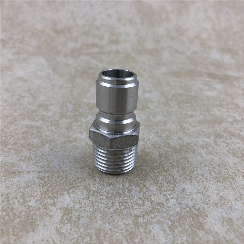 Stainless Female Quick Disconnect Set, Homebrew Fitting, 1/2"barb and 1/2"NPT beer Quick Disconnect for home brewring: 003