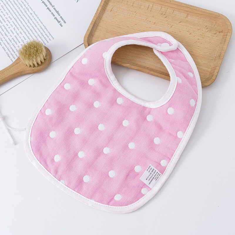 0-3T Baby Lätzchen Druck Waschbar U Geformt Lätzchen Kleinkind Baby unisex Sechs schichten Saugfähigen Sabbern Handtuch Weichen Lätzchen Blick Speichel Handtuch: A