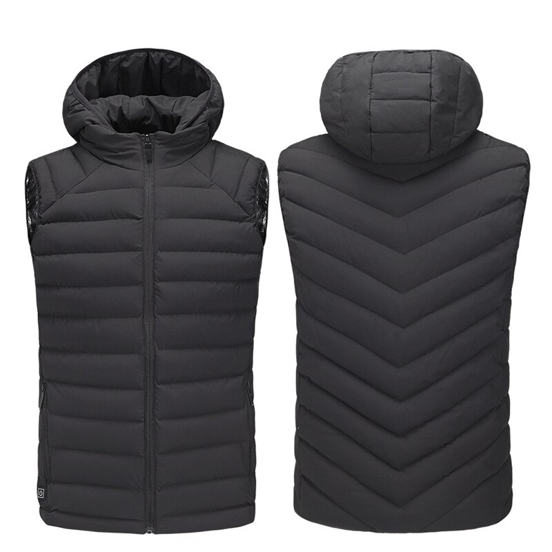 Ropa de calefacción eléctrica para exteriores, chaleco eléctrico con carga USB, accesorios para mantener el calor al aire libre, esquí, pesca