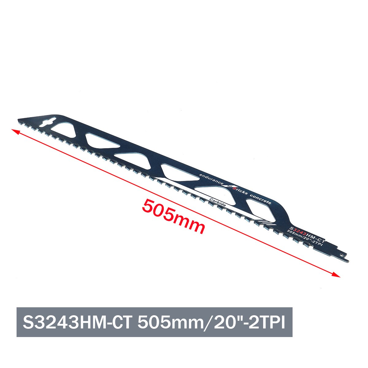 Draadloze Oplaadbare Elektrische Reciprozaag Houtbewerking Snijden Reciprozaag Vervanging Tool + Saw: 505mm