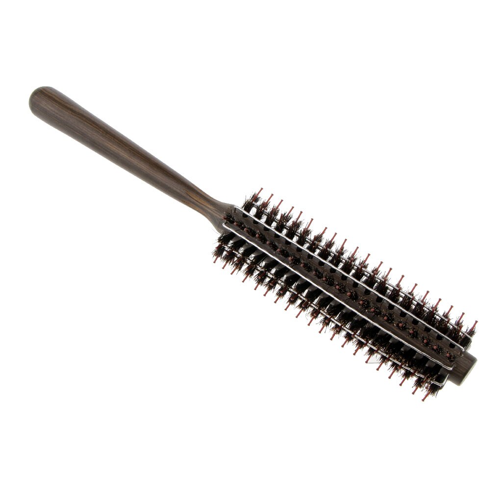 Rollo cepillo redondo Peine del pelo ondulado rizado de cuidar el estilo de belleza pelo cepillo