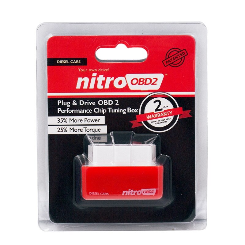 Nitro OBD2 Power Upgrade Fuel Economizer Drive Plug&Drive Performance Double Broad Full Chip Tuning Box For Cars: Default Title