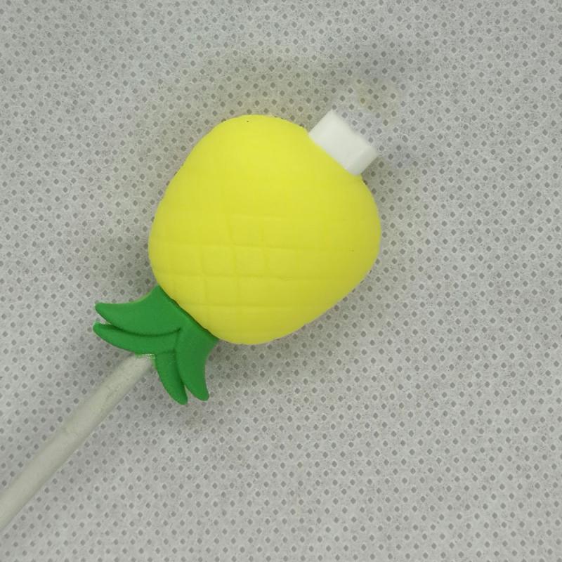 Cartoon Cable Protector Cute Charger Protector Cable Winder Organizer Data Line Protective Cover For