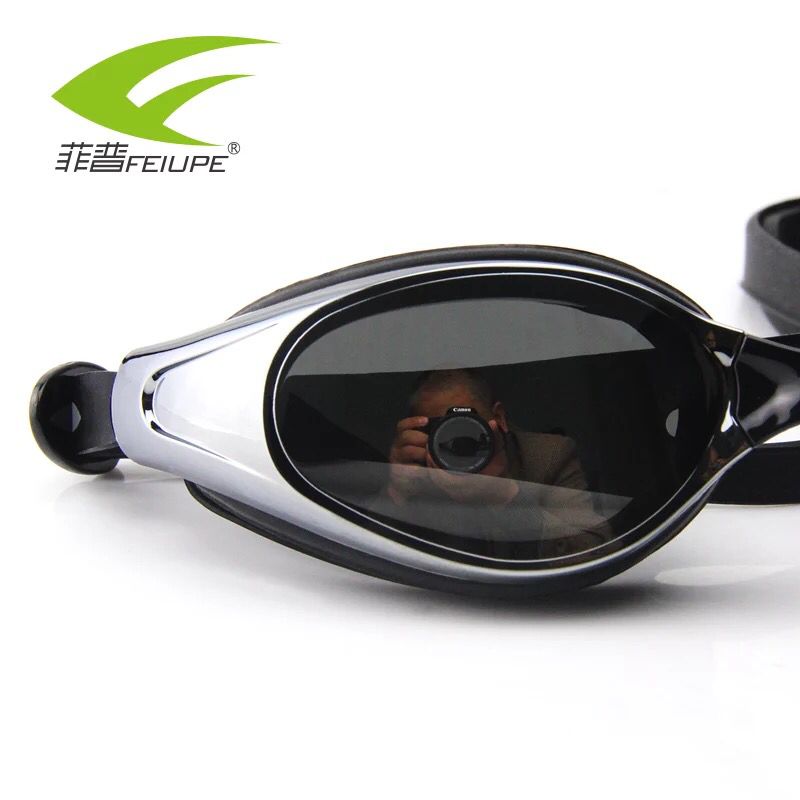 Mannen Vrouwen Professionele Zwembril Anti Fog Uv-bescherming Hd Verstelbare Duiken Bril Volwassen Bad Eyewear