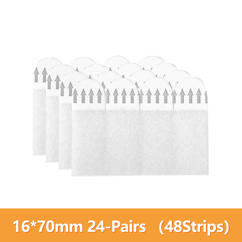 12Pairs Velcro Strap Tape No Damage To Wall Removable Adhesive Strips Fixing Pads Hanging Mounting Picture Wall Stickers Sticky: Gold