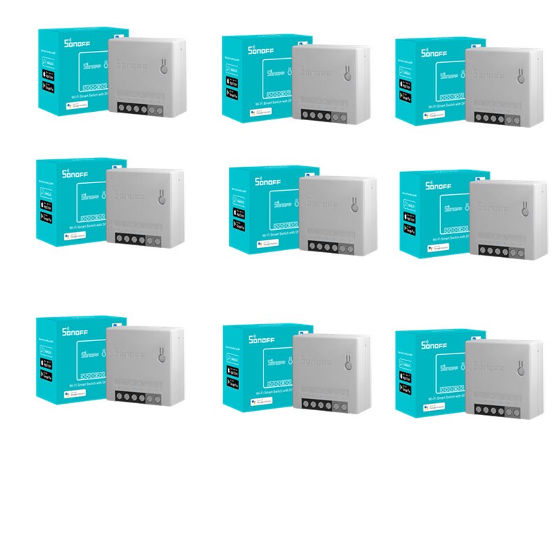 SONOFF MINIR2 Wifi DIY Mini Switch Two Way Wiring Smart Home Automation Modules Compatible With EWelink Alexa Google Home Smart