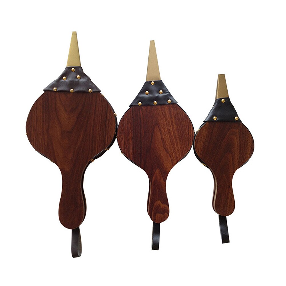 Souffleuse à bois manuelle, soufflet de cheminée, fournitures de Barbecue pour les cheminées (grande taille)