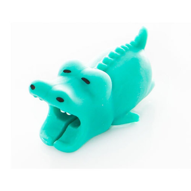 Adorable Animal USB Cable Cover For IPhone/Android/iPad Charger Organizer Wire Bite Protector Winder Earphone Cable Tool: 05