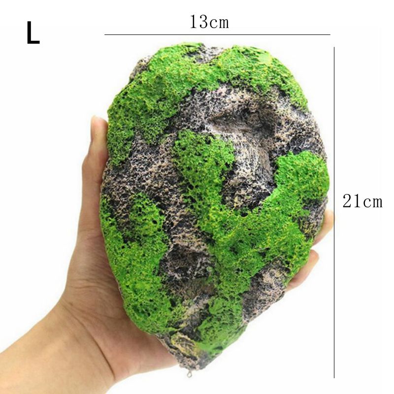 1PC Floating Rock Suspended Artificial Stone Aquarium Decor Fish Tank Decoration Floating Pumice Flying Rock Ornament S/M/L: L