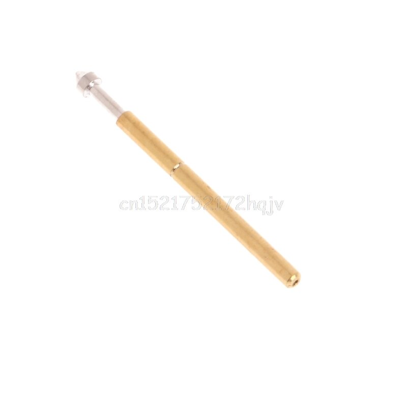 100Pcs Spring Test Probe Pogo Pin P75-E2/P100-B1/P100-E2/P75-LM2/P50-B1 Dia 0.5/1.02/1.3/1.36mm Length 16.5/33.35mm O31
