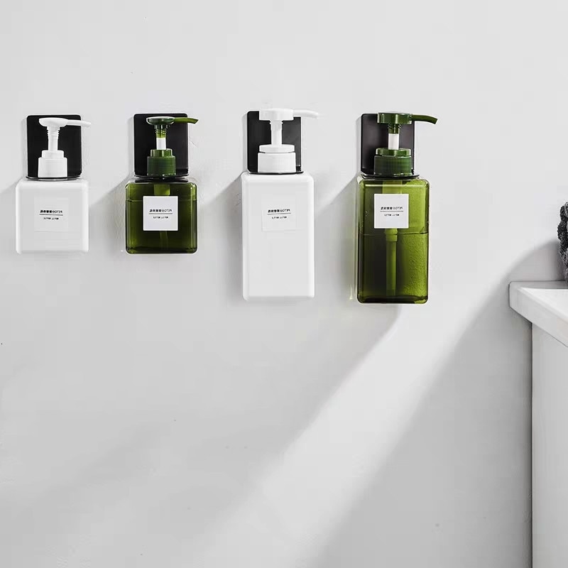 Badkamer Planken Zwart/Chrome Rvs Gel Zeep Douche Dispenser Fles Keuken Houder Opknoping Opbergrek Accessoires