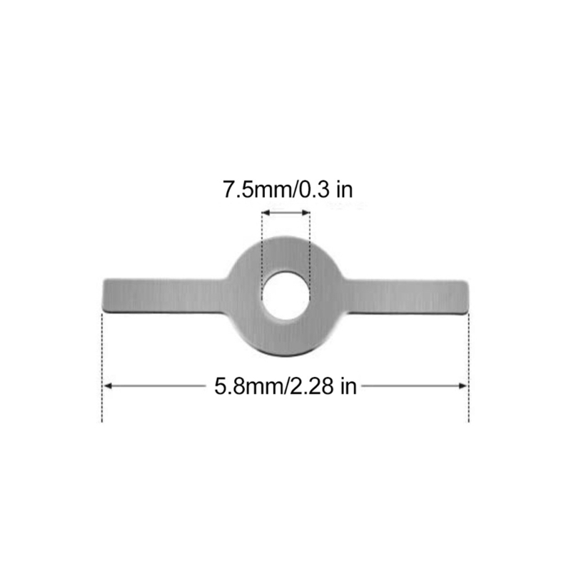 Vleesmolen Disc Mincer Plaat Vleesmolen Vervanging Accessoires voor Keuken: Light Grey