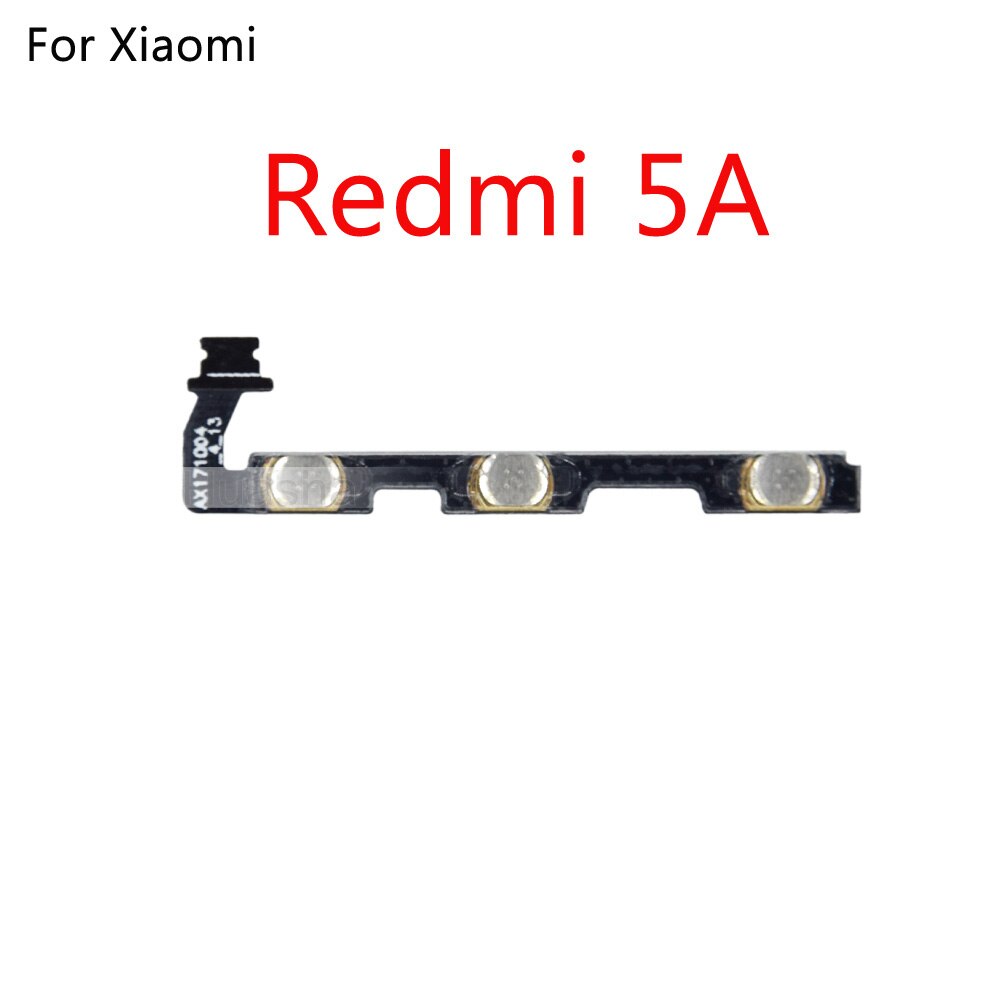 Power Volume Button Switch On Off Button Flex Cable For Xiaomi Redmi 3 3S 4A Note 2 3 4 5 Plus Pro 4X S2: Redmi  5A