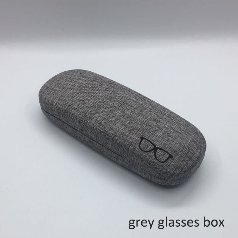 retro Brilleetui unisex - 16cm x 6.2cm x 3.8cm - eske fersk stil Beskyttende hard