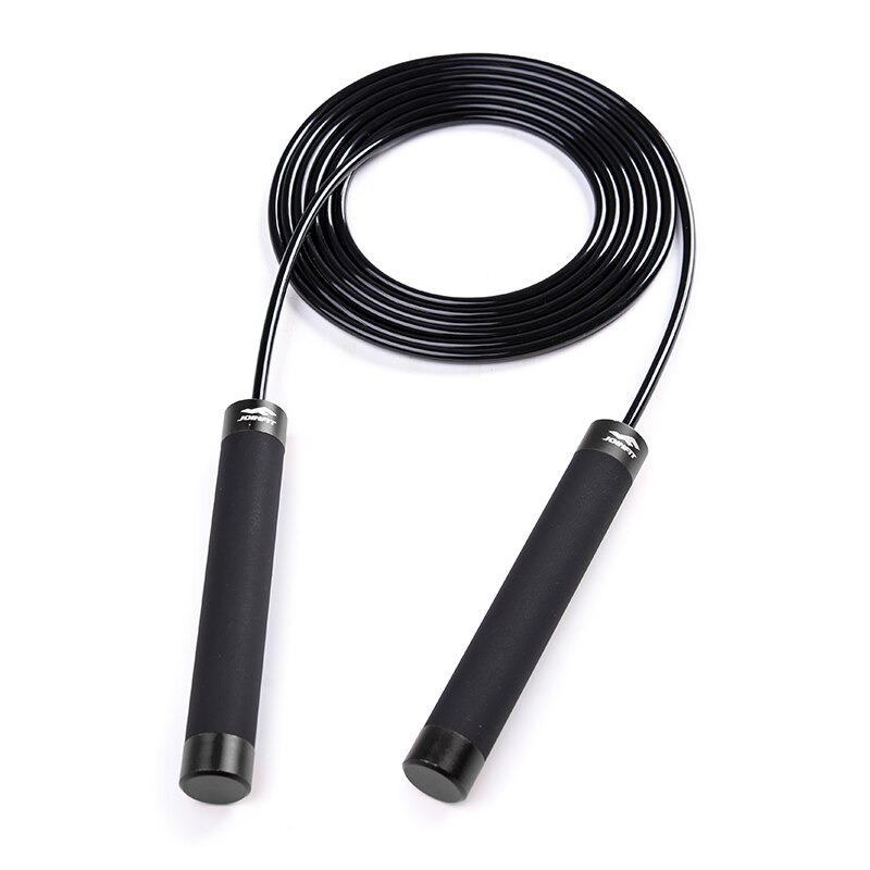 JOINFIT 3M Jump Rope Crossfit Sports Fitness Equipment For Home Gym Workout: Black