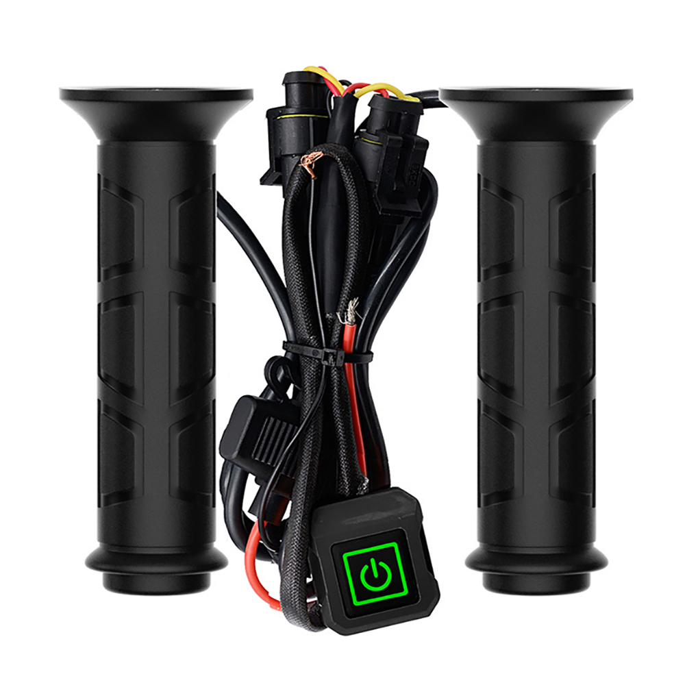 Manopole riscaldate elettriche 12V manubrio per manopole riscaldanti intelligenti a tre velocità ATV per diametro manubrio 22mm