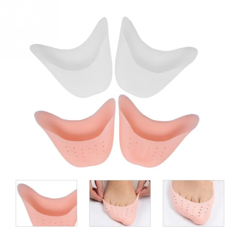 1 paar teenbeschermer siliconengel pointe teenkap cover tenen zachte pads beschermers voor balletschoenen meisjes vrouwen voetverzorgingshulpmiddelen