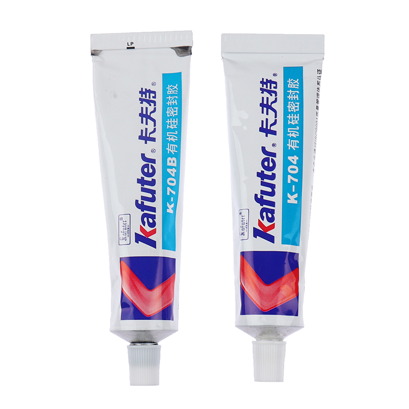 Mastic Silicone industriel 45g K-704 704B RTV, caoutchouc blanc/noir, fournitures de bureau