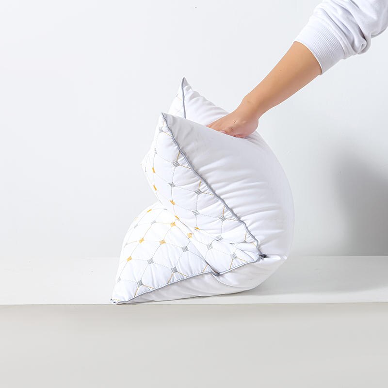 Oreiller de couchage pour Couple, confortable, pour chambre à coucher, literie, taille Queen, pour dos latéral, ventre, oreillers de luxe, moelleux, hôtel