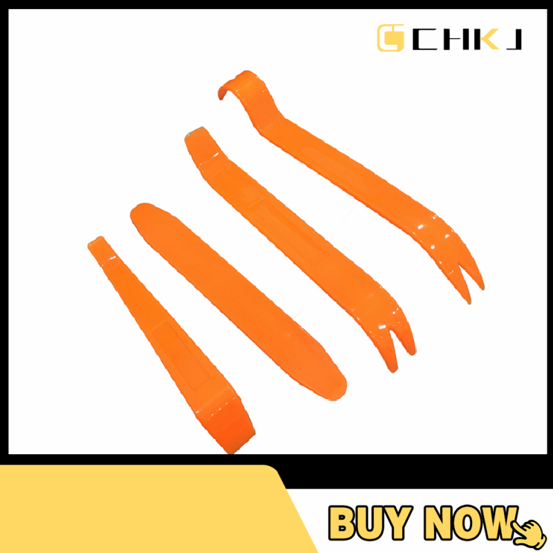 4Pcs Removal Repairing Pry Tools Portable Auto Car Radio Panel Door Clip Panel Trim Dash Removal Tool Set Pry Tool Hand Tools: Default Title