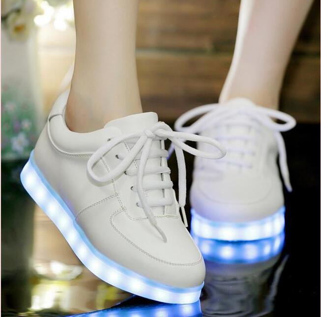 Led lys sko: 9.5