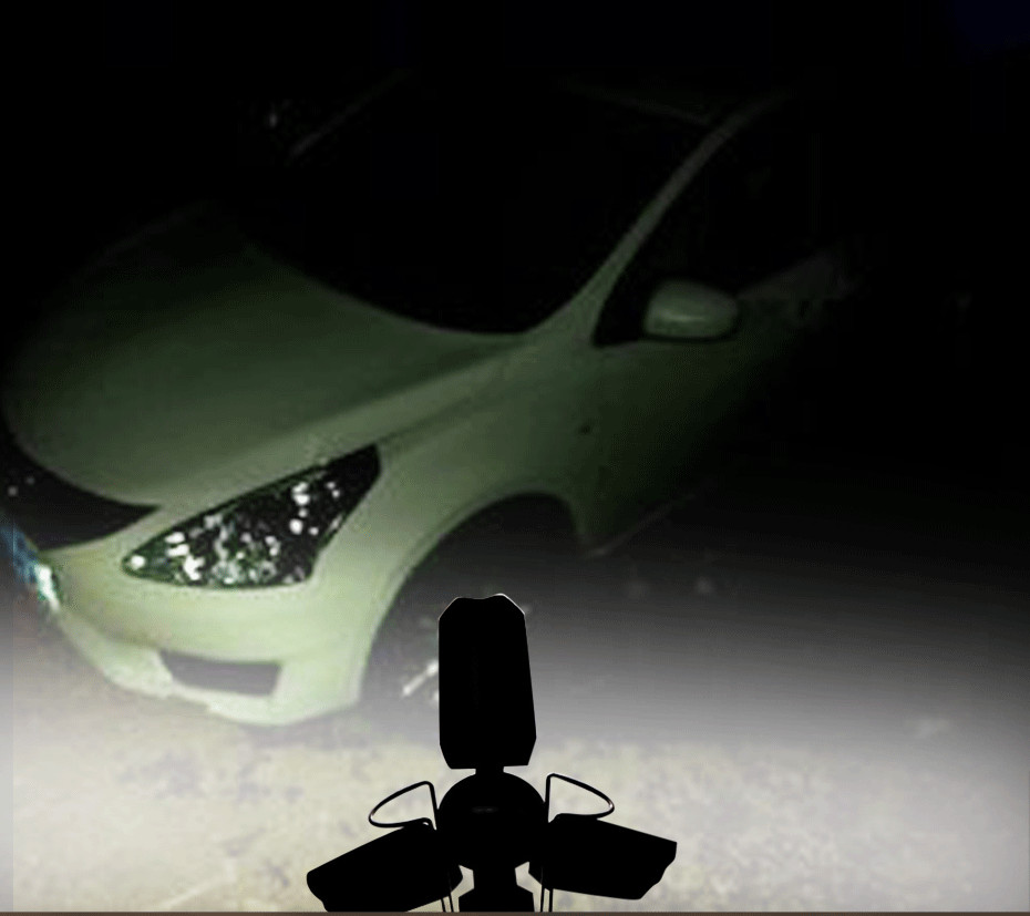 Portable Garage light 6 mod work light Adjustable fan light searchlight For industrial workshop officina lighting garage lamp