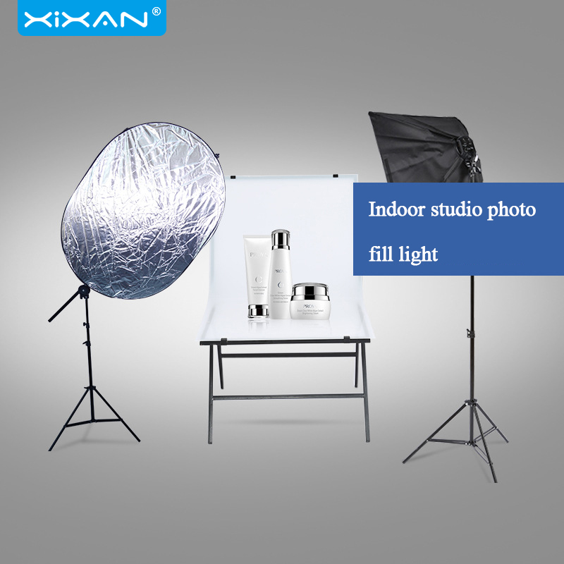 2in1 80*80cm réflecteur photographie Portable réflecteurs pliants pour Studio lumière panneau Photo tir réflexion plaque Diffuer