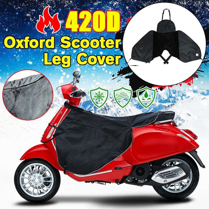 Universel moto Scooter jambe couverture coupe-vent jambe bouclier moto pluie vent froid coupe-vent couverture