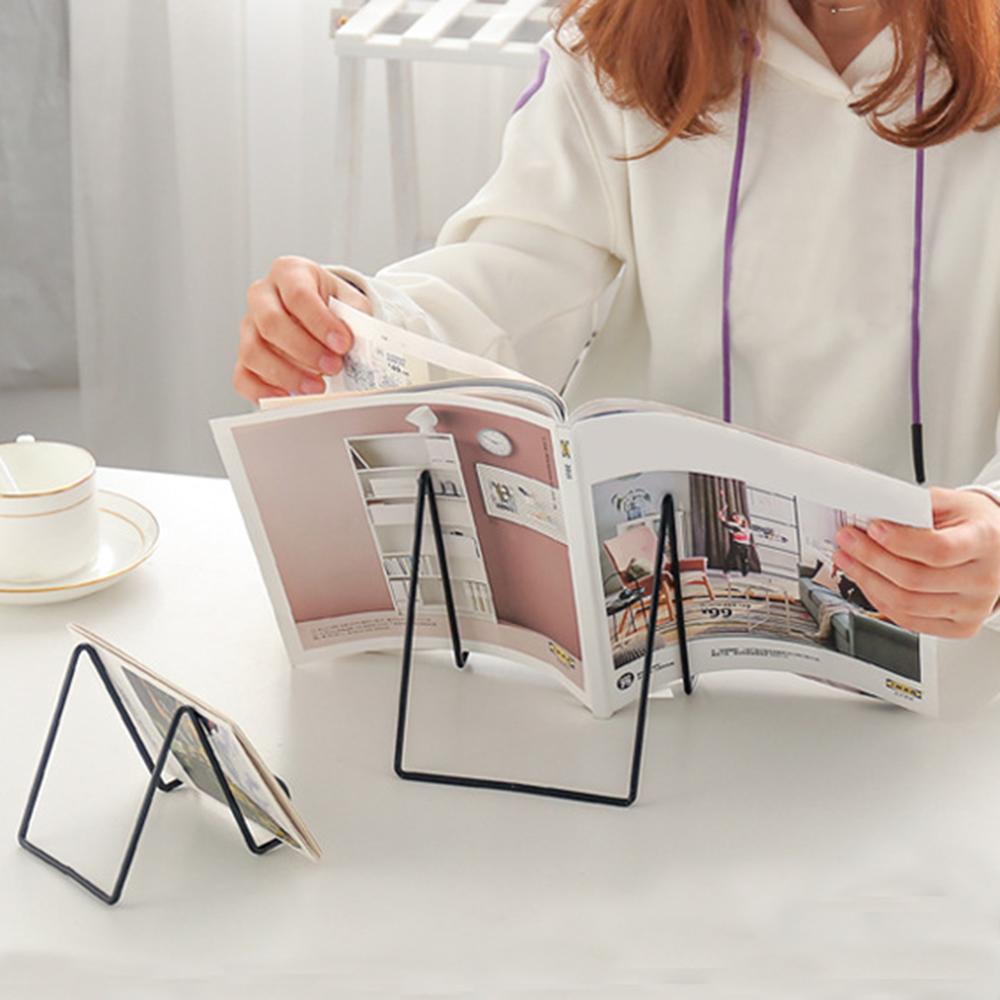 Zware Ijzeren Display Schildersezel Holder Draad Display Stand Kom Plaat Fotolijst Boek Kunstwerk Beugel Metalen Display Rack